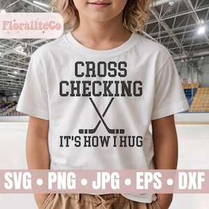 Hockey Svg, Hockey SVG, Hockey Player SVG, Hockey Fan SVG, Svg Files, Hockey Stick Svg, Hockey Mom Svg, Cross checking svg, Digital Design