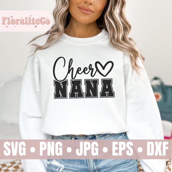 This Cheerleader Vinyl Decal Or Iron-on Vinyl Is Perfect F