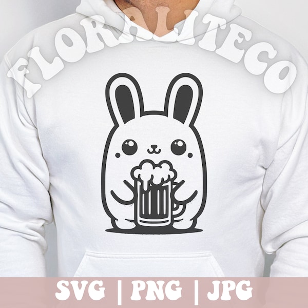 Beer Bunny svg png, Drunk Bunny Svg, Some Bunny Needs Beer SVG, Cute Easter Svg, Funny Easter Bunny Shirt Svg, Wine Svg, Digital