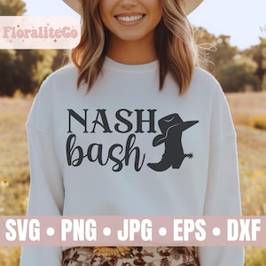 Nash Bash SVG, Nashville Bachelorette Shirt, Lets Get Nashty Png, Nashty Bride SVG, Bachelorette Design, Cricut Cut File, Instant Download