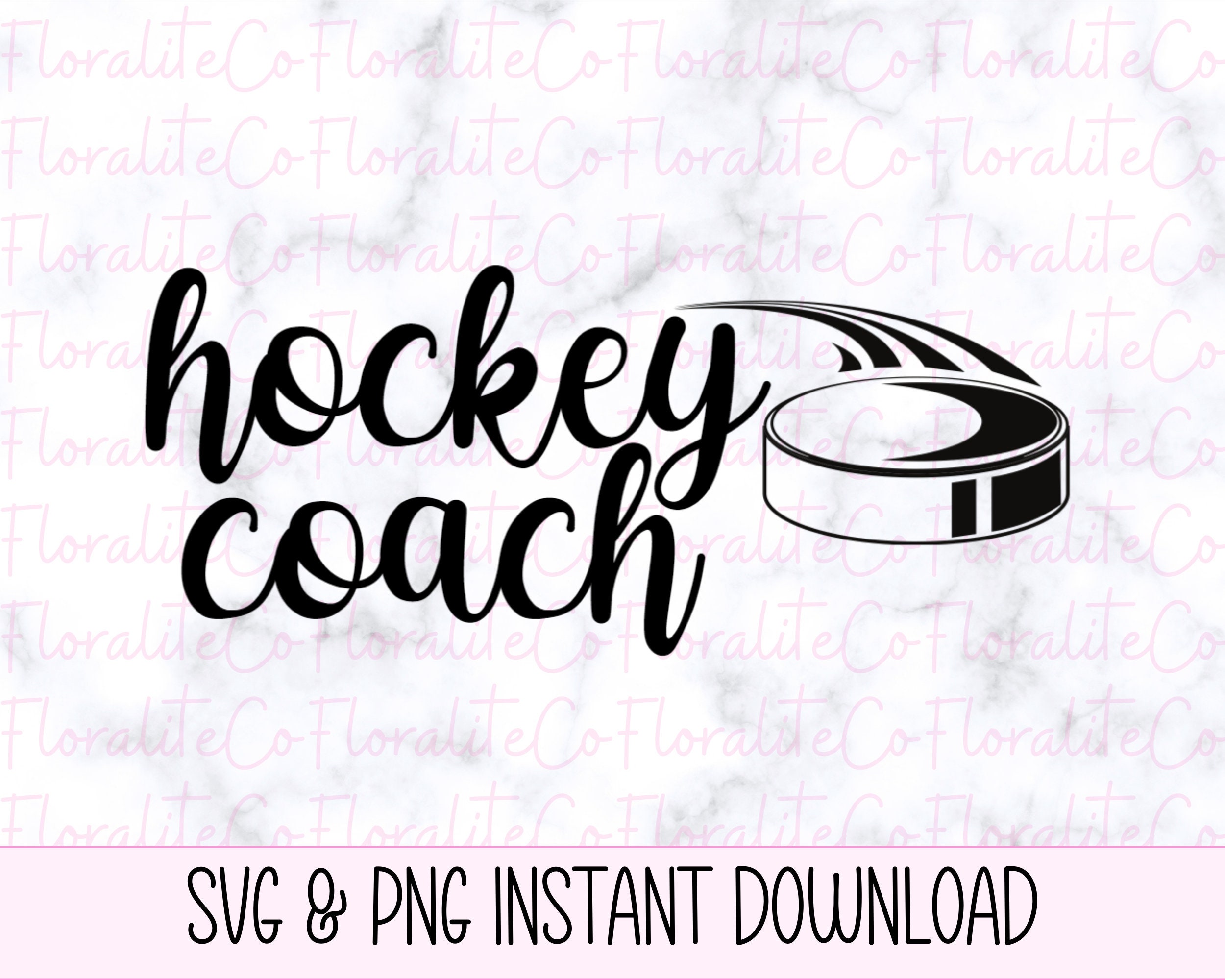 Hockey Coach Svg Hockey Svg Hockey Player SVG Hockey Fan Etsy