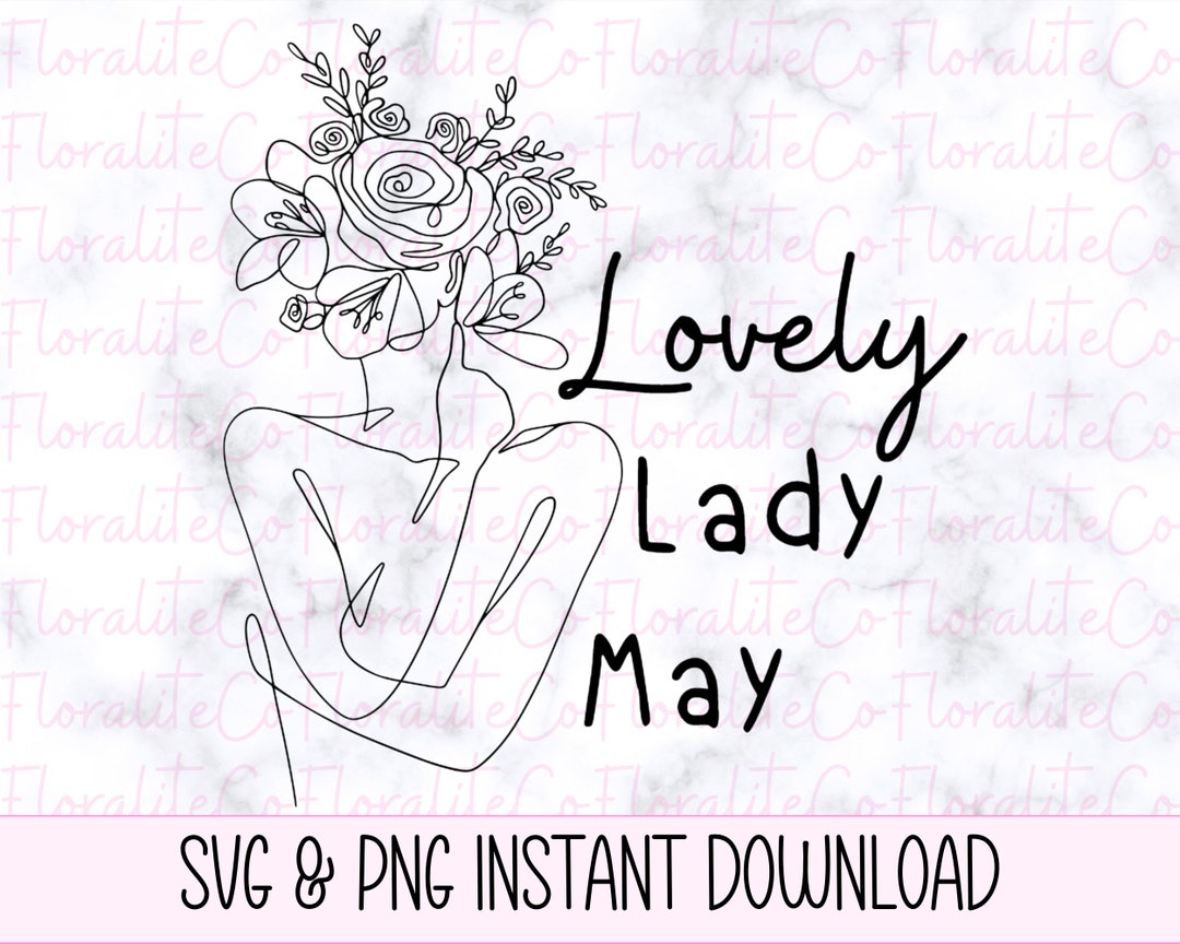 Lovely Lady May SVG Childers Svg Line Art Country Music Etsy