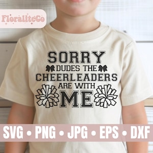 Przepraszam, cheerleaderki są ze mną svg, cheer brother svg, cheer bro svg, cheerleaderka svg, cheer bow svg, cheer life svg, cheerleading svg