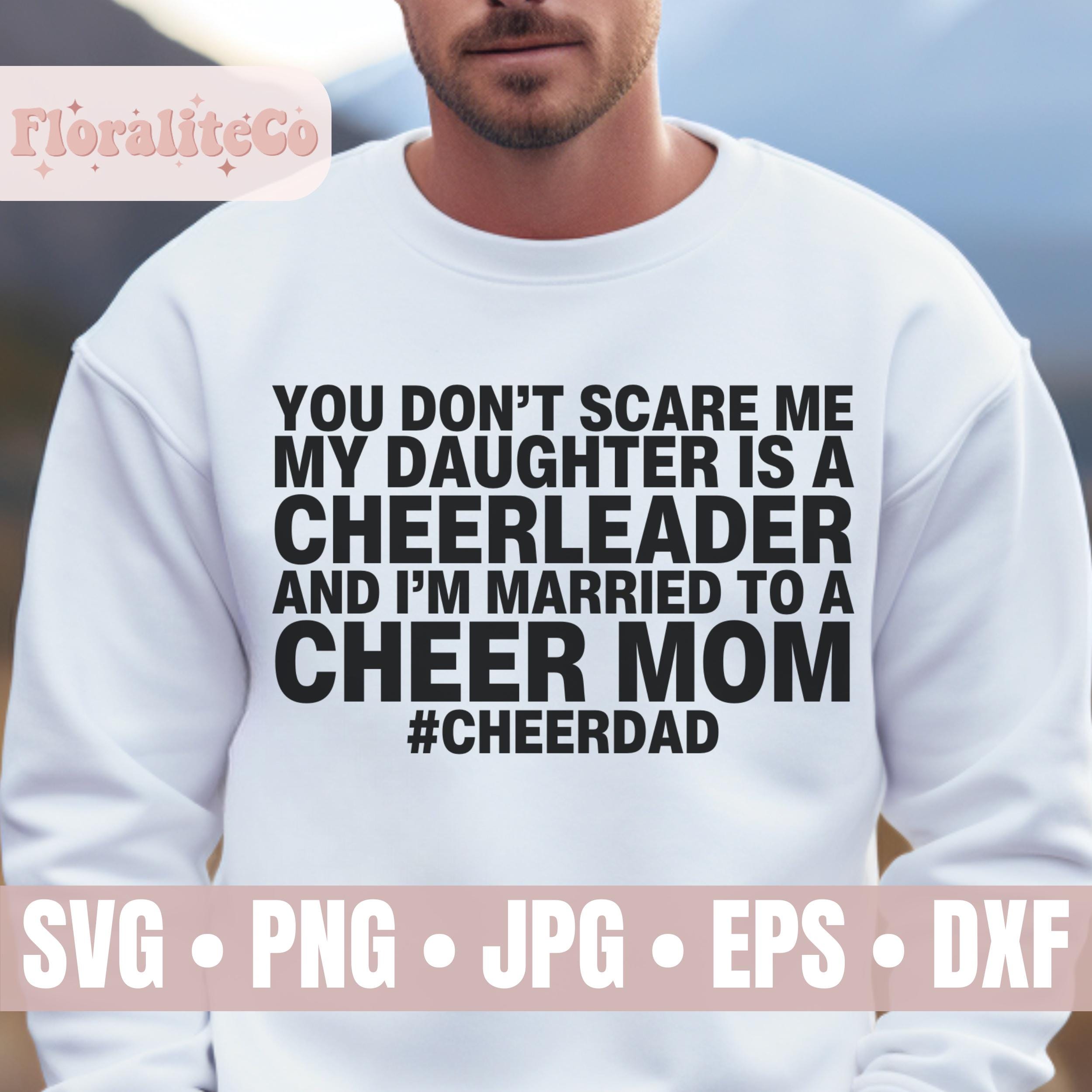 Funny cheer dad svg, Cheerleader svg, cheer bow svg, cheer life svg, cheerleading svg, cheer shirt svg, cheer quotes svg, Cheer Wife