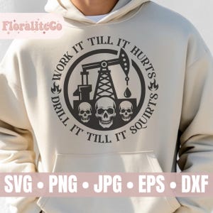 Oilfield Roughneck Skull Hard Hat PNG, Roughneck PNG, Oilfield worker png, SVG, sublimatie, digitaal ontwerp, booreiland sublimatie,
