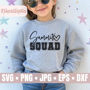 Summit Squad svg, Summit Bound 2025 svg, Cheer Worlds Shirt, Cheerleading Svg, Cheer Silhouette, cheer team svg, Cheer Competition Design