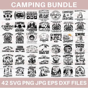 Paquete SVG de camping, frase sobre camping en formato SVG, frase sobre camping en formato SVG, diseño divertido de camiseta de camping, frase sobre la vida en el campamento, fogata en formato PNG, camiseta inapropiada