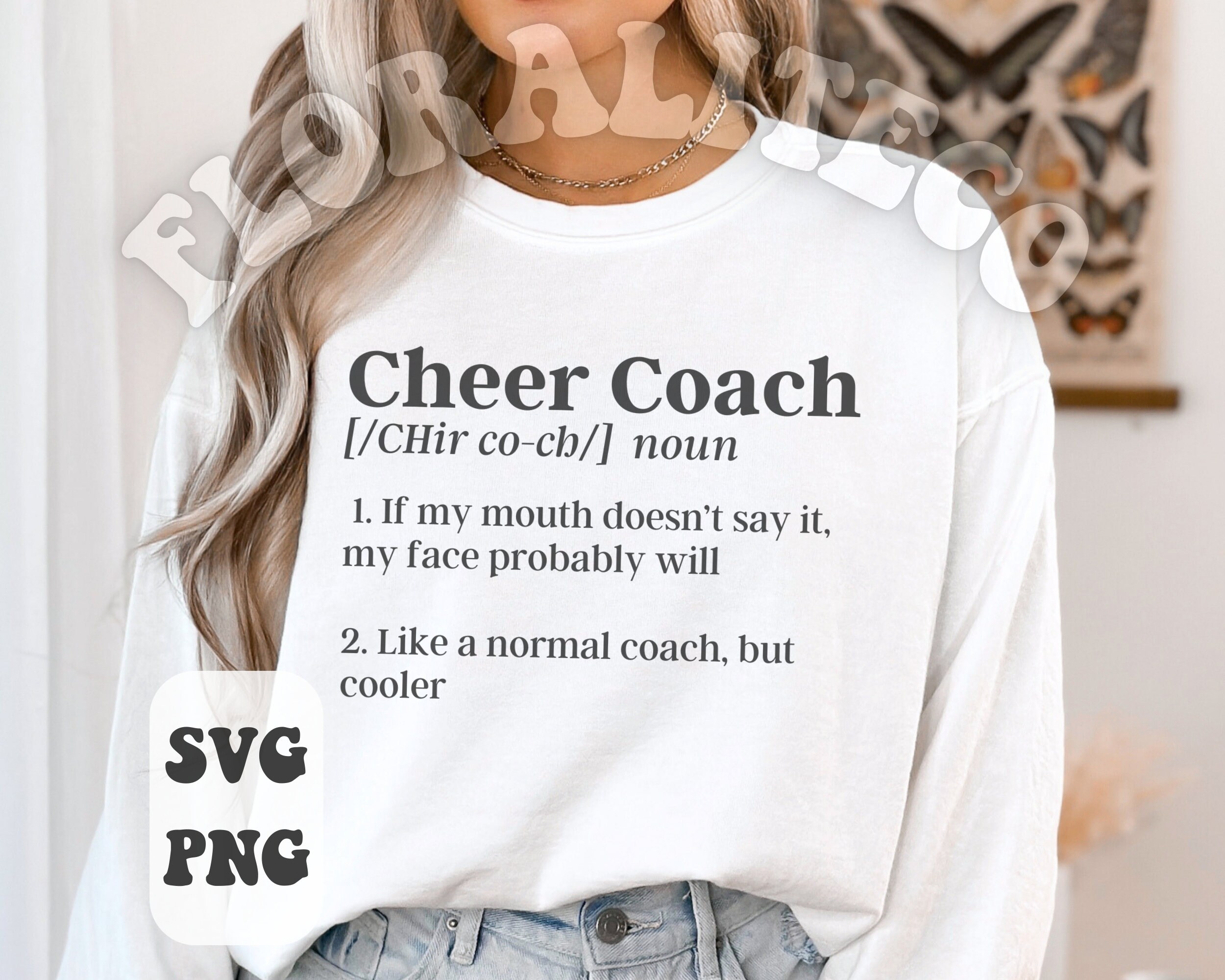 Cheer Coach Definition Svg, Cheerleader Coach Svg, Cheerleader Svg