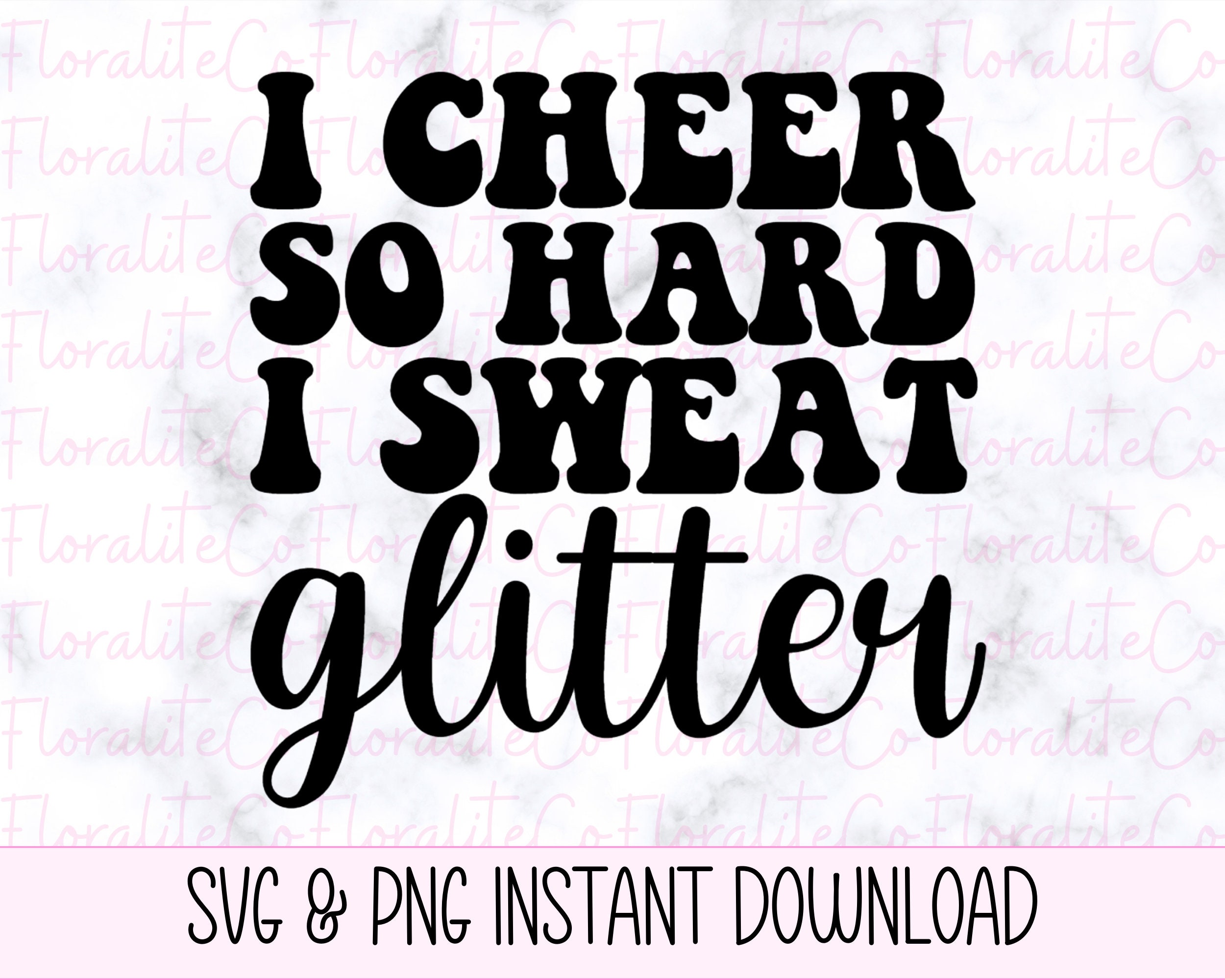 Glitter Cheer Svg Cheer Svg Cheerleader Svg Weekends Coffee Etsy Canada