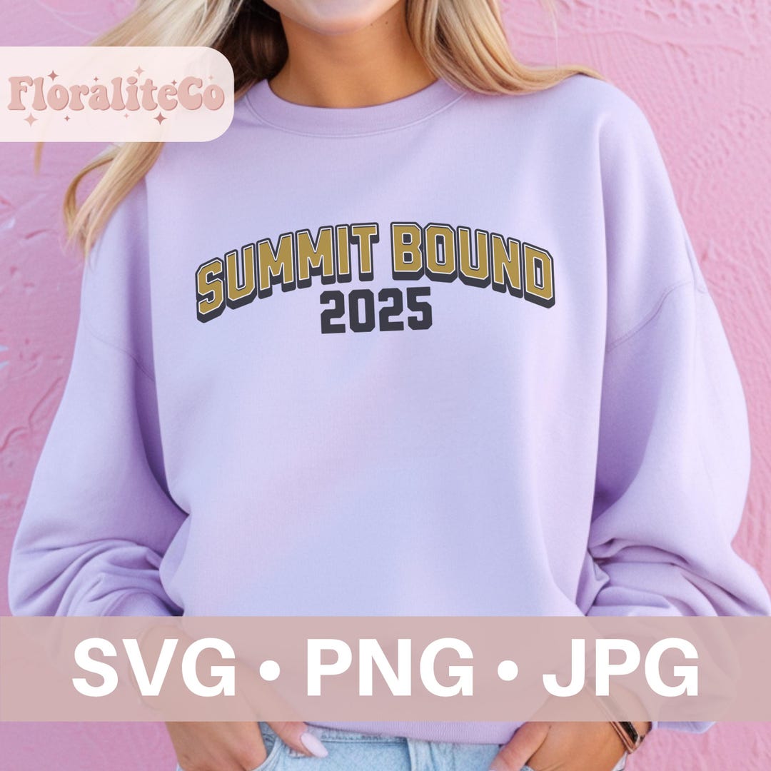 Summit Bound SVG PNG, Cheer Summit 2025 Svg, Cheer Svg, Cheer Worlds