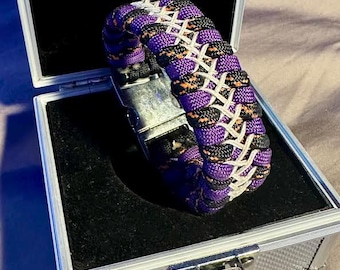 Handmade Multicolor Paracord Bracelet 8.5"