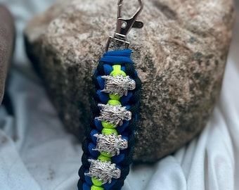 Custom Paracord Lanyard Charm - Sanctified