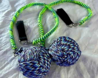 Custom Paracord POI  Skill Toy