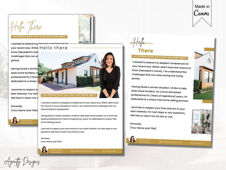 Probate Prospecting Letter, Inheritance Farming Letter, Property Sales ...