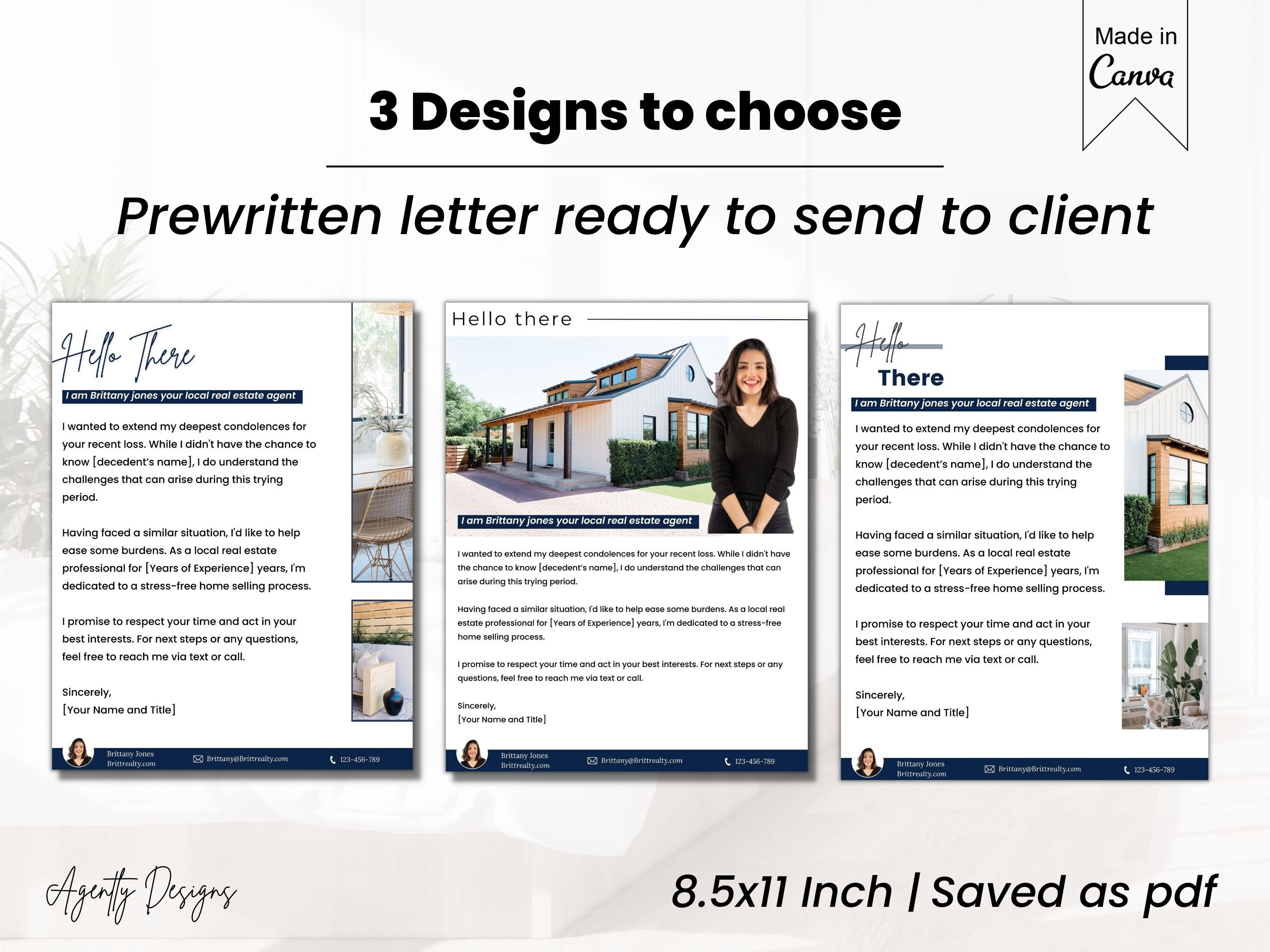Probate Prospecting Letter, Inheritance Farming Letter, Property Sales ...