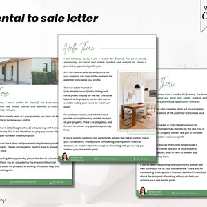 Carta de prospección de alquiler a venta, Carta de conversión de alquiler, Carta de prospección de arrendamiento a venta, Carta de agricultura de alquiler a venta, Nature Green