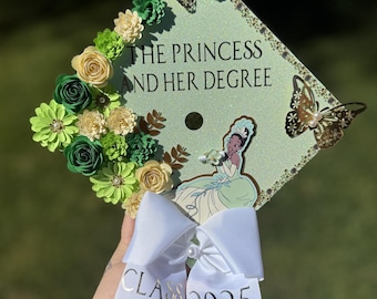 Princess Custom Graduation Cap Topper Class of 2026