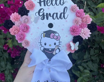 Pink Custom Graduation Cap Topper Class of 2026