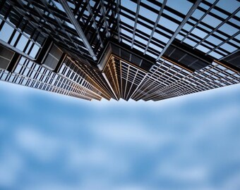 Perspective; Architectural Photography; Minneapolis, Minnesota; IDS Center Building; Skyscraper; Original, Fine Art Photography Print