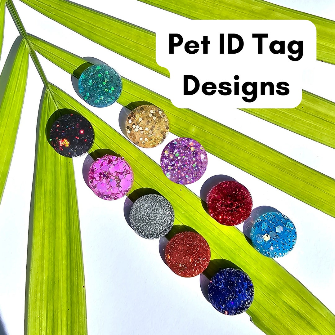 Pet ID Tag Designs With Matching Accessories Etsy
