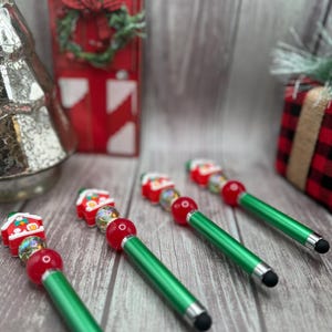 Holiday Stylus, Beaded Stylus