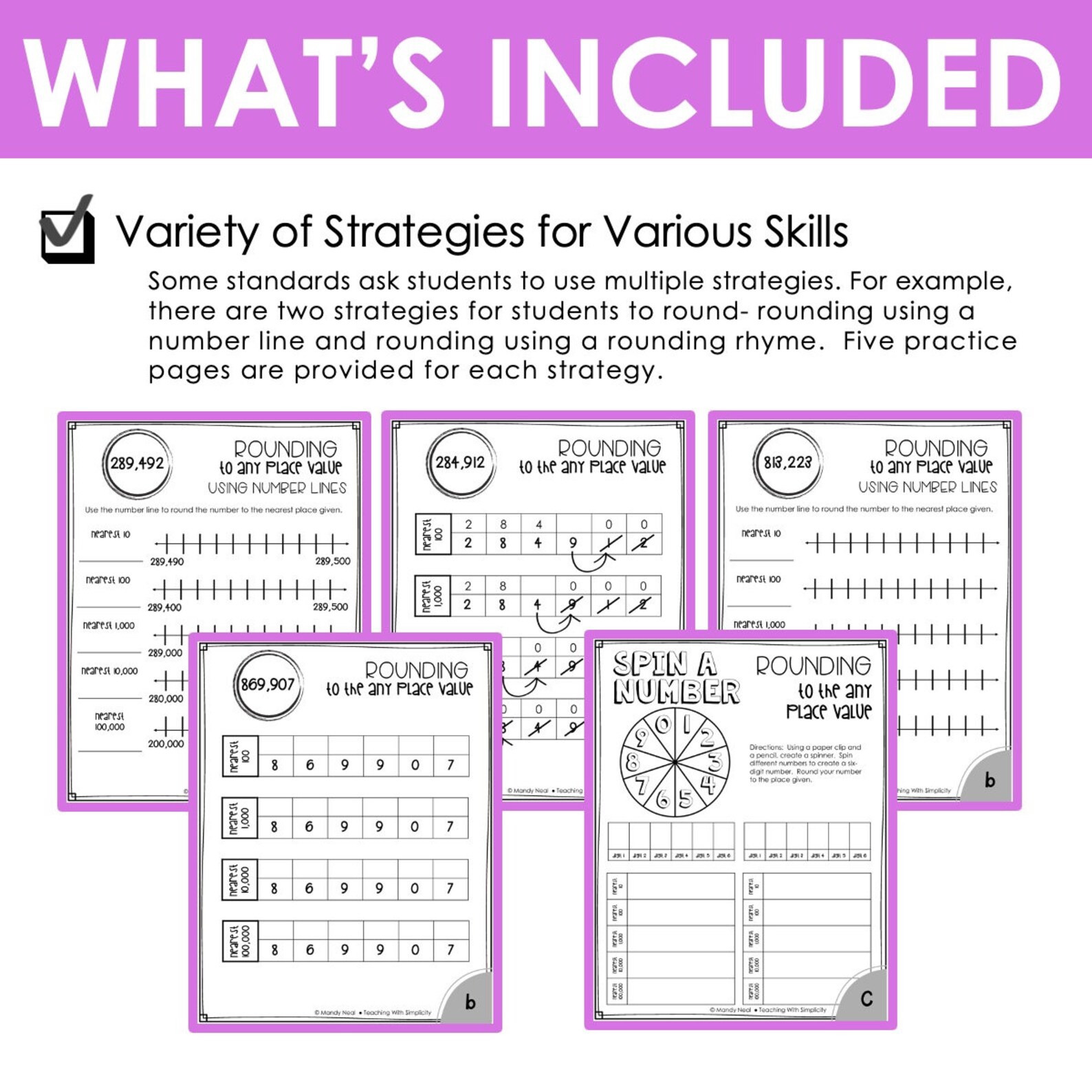 4th Grade Math Intervention Activities and Assessments Worksheets - Etsy