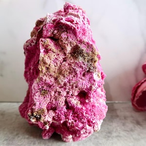 RARE Sparkly Large 1.5 lb. Red Corundum Ruby Specimen Cluster with Muscovite and Biotite Inclusions | Ruby from Burma | UV Reactive Mineral
