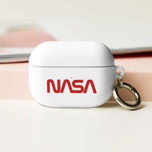 NASA AirPods Case | Space Airpods Case | NASA Worm Logo Airpods Case 1st/2nd Gen.