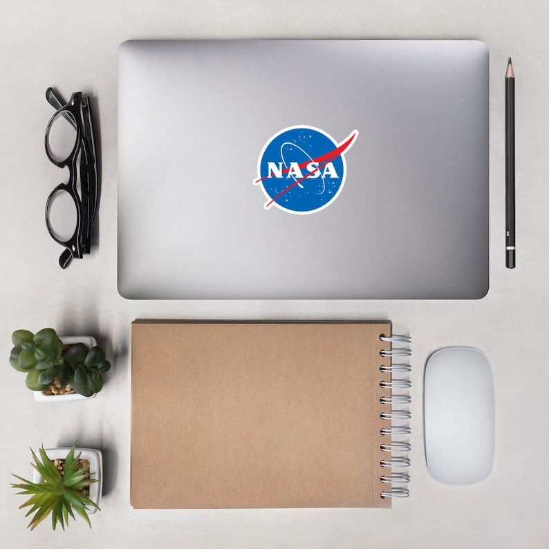 Nasa Sticker Design NASA Logo Sticker | US National Aeronautics and Space Administration ...
