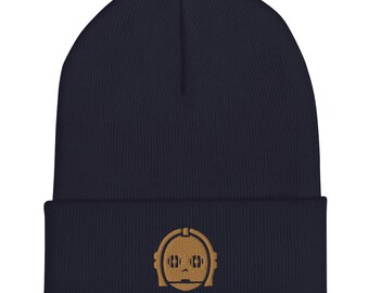 C3PO Beanie | Star Wars C3PO Cuffed Beanie | Star Wars Beanies