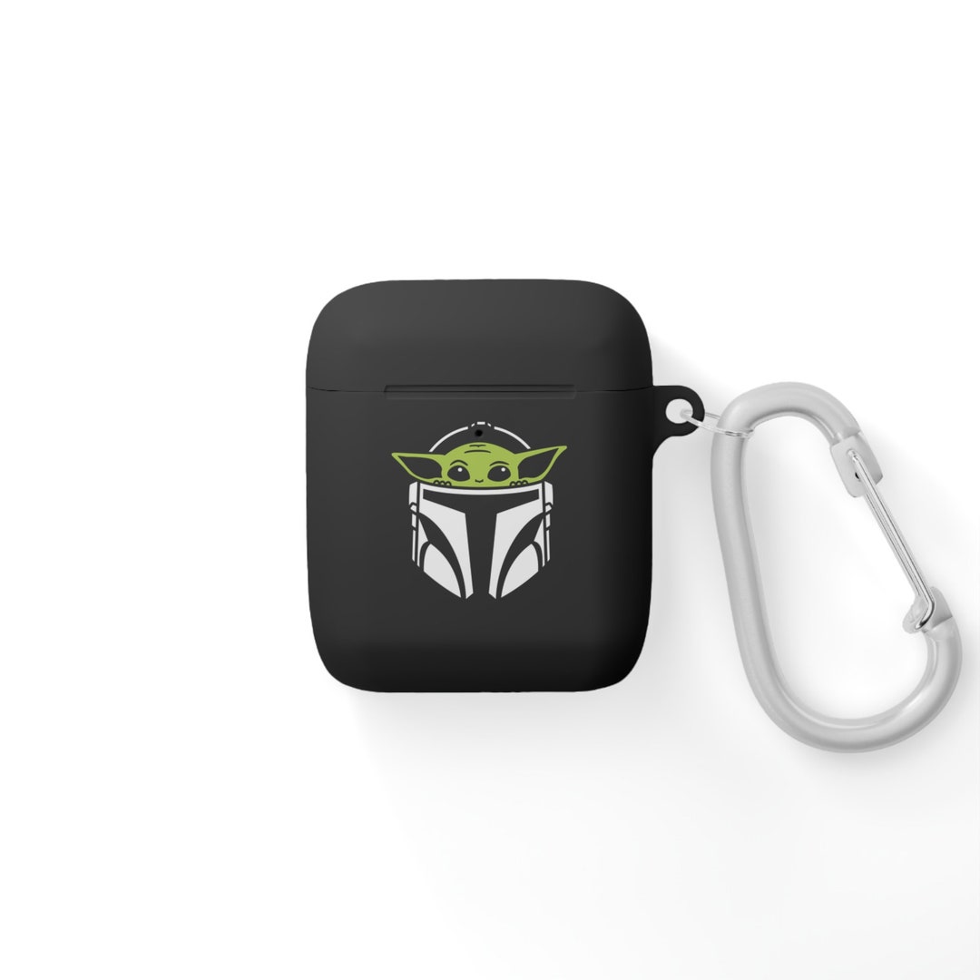 Baby Yoda Airpods Case Grogu in Mandalorian Helmet Airpods Etsy