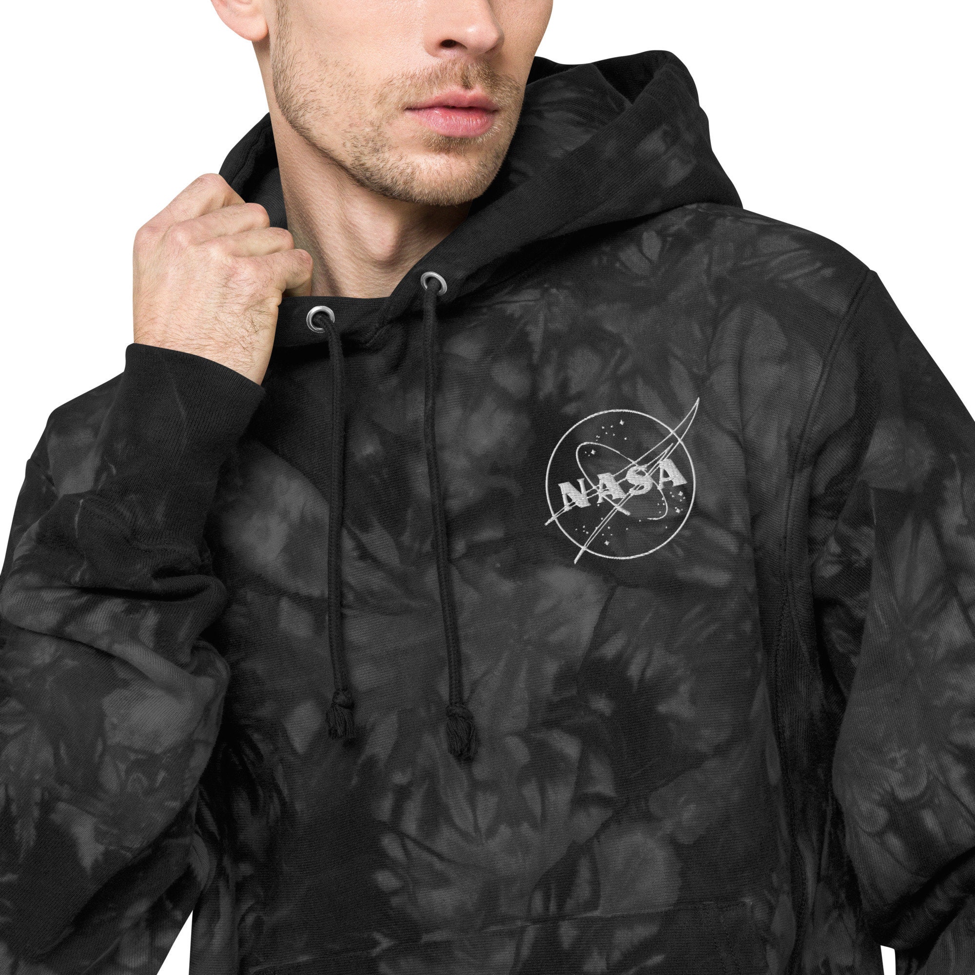 Nasa tie dye hoodie cheap