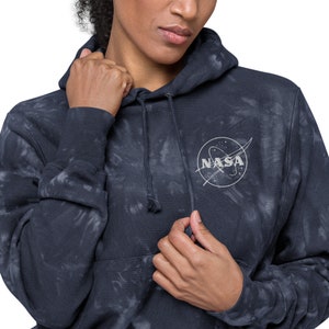 Nasa embroidered hoodie best sale