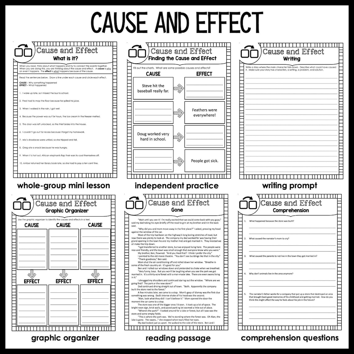 Reading Comprehension | Homeschool Worksheets Printables | Reading ...
