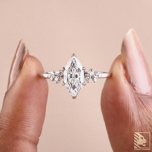 0.7-2.0 marquise Cut Lab Grown Diamond Engagement Ring Snowdrift
D-E-F / VVS1-VS1 IGI Certified Lab Created Diamond Ring
14k Yellow Gold
Vintage Round lab diamond Engagement Ring
Solid Rose Gold Diamond Snowdrift Wedding Ring
Women Six Prong Setting
Art Deco Promise Ring
Leaf Diamond ring  
vintage diamond engagement ring 
white gold unique snowdrift 6 prong engagement ring 
diamond wedding ring for women 
fancy cut diamond ring 
wedding fancy cut diamond ring 
anniversary fancy cut diamond ring