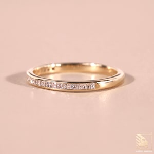 Half Eternity Stackable Anniversary Gift For Her
Channel set wedding band ring 2mm Channel Set Band White Gold Princess Cut Channel Set Half Eternity Band Stacking Band Mother's Day Gift
0.9 TW Princess Lab Grown Diamond Wedding Band, 14K Gold Half Eternity Band, Channel Set Matching Stackable Band, Anniversary Gift For Her
Princess Cut Diamond Half Eternity Ring 1.8mm 18k 14k natural Wedding Band Channel Setting. Yellow Rose White Gold Platinum certified IGI certified Princess Cut Ring Gift her