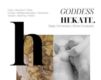 Modernes Hekate Information Poster