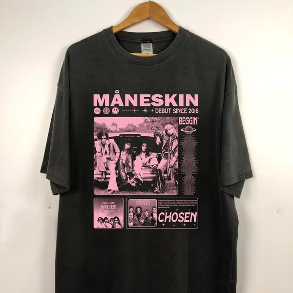 Maneskin T-Shirt, Maneskin Shirt, Måneskin Rock Band T-Shirt , Måneskin fans, Måneskin tour 2023, Maneskin Graphic Tee