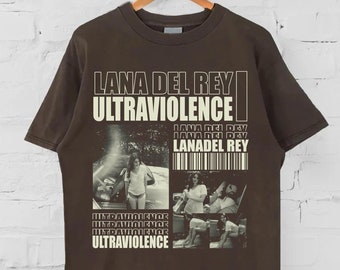 Chemise Lana Del Rey Ultraviolence, t-shirt Lana Del Rey, t-shirt album Lana Del Rey, chemise de la tournée Lana Del Rey, chemise Lana Del Rey exclusive UO