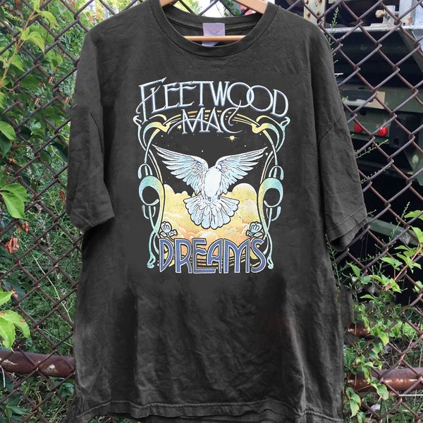 Fleetwood Mac Vintage Shirt, Fleetwood Mac Retro Shirt, Fleetwood Mac Shirt, Stevie Nicks Geschenk, Fleetwood Mac Tshirt Stevie Nicks