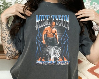 T-shirt Mike Tyson Dinero, T-shirt graphique Iron Mike Tyson de style vintage, T-shirt Tyson, T-shirt unisexe Mike Tyson