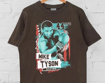 T-shirt vintage Mike Tyson Dinero, T-shirt graphique Style Iron Mike Tyson, T-shirt Tyson, T-shirt unisexe Mike Tyson