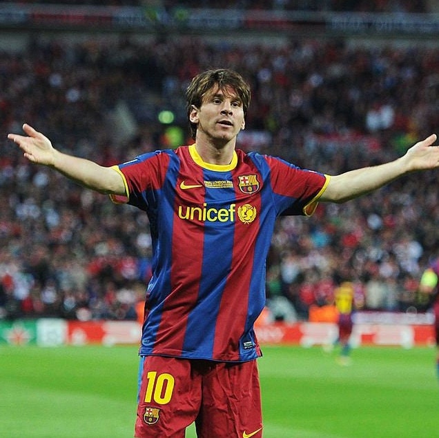 Barcelona 2010-2011 Messi 10 Football Jersey