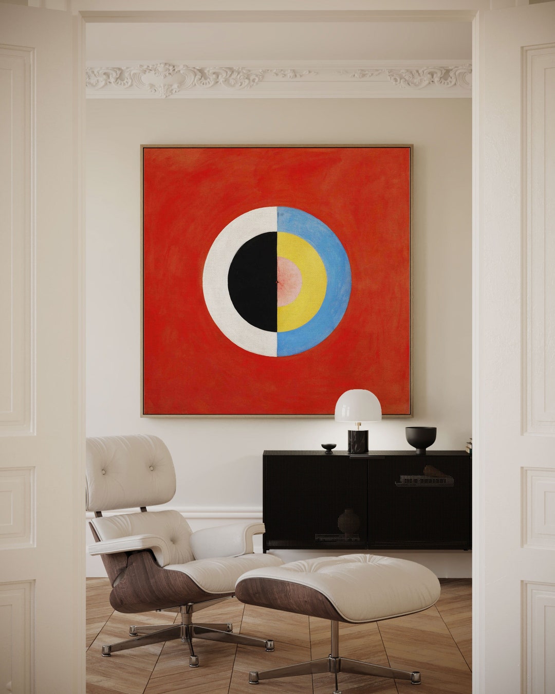 Printable Wall Art Abstract Poster, Geometric Large Digital Wall Art