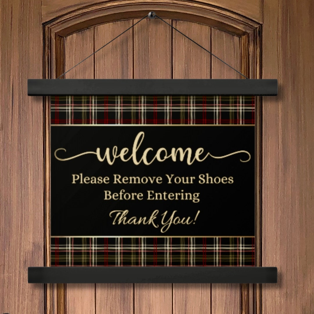 Welcome Shoe Sign main image 1