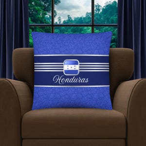 Honduras Gift #1 | Honduras Pillow | Honduras Home Decor | Honduras Travel Keepsake | Honduras Souvenir | Honduras Vacation