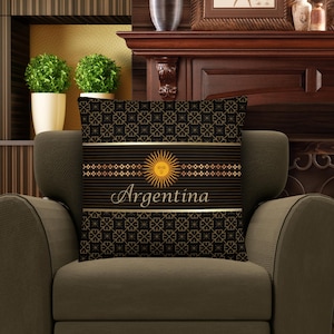 Argentina Gifts #2 | Argentinian Gifts | Argentina Pillow | Argentina Prints | Argentinian Decor | Argentina Souvenir |  Argentina Travel