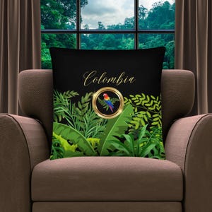 Colombia Gift | Colombian Gifts | Colombian Decor | Colombia Pillow | Colombian Heritage | Colombia Souvenir | Colombia Travel Favors