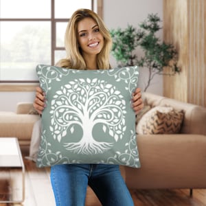 Tree of Life Pillow #1 | Tree of Life Bedding | Tree of Life Décor | Tree of Life Fabric | Tree of Life Print | Tree of Life Image