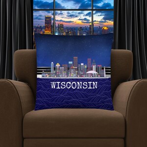 Wisconsin Geschenk | Wisconsin Reiseandenken | Wisconsin Wohndekor | Wisconsin Reiseandenken | Urlaubsandenken | Souvenir Geschenk